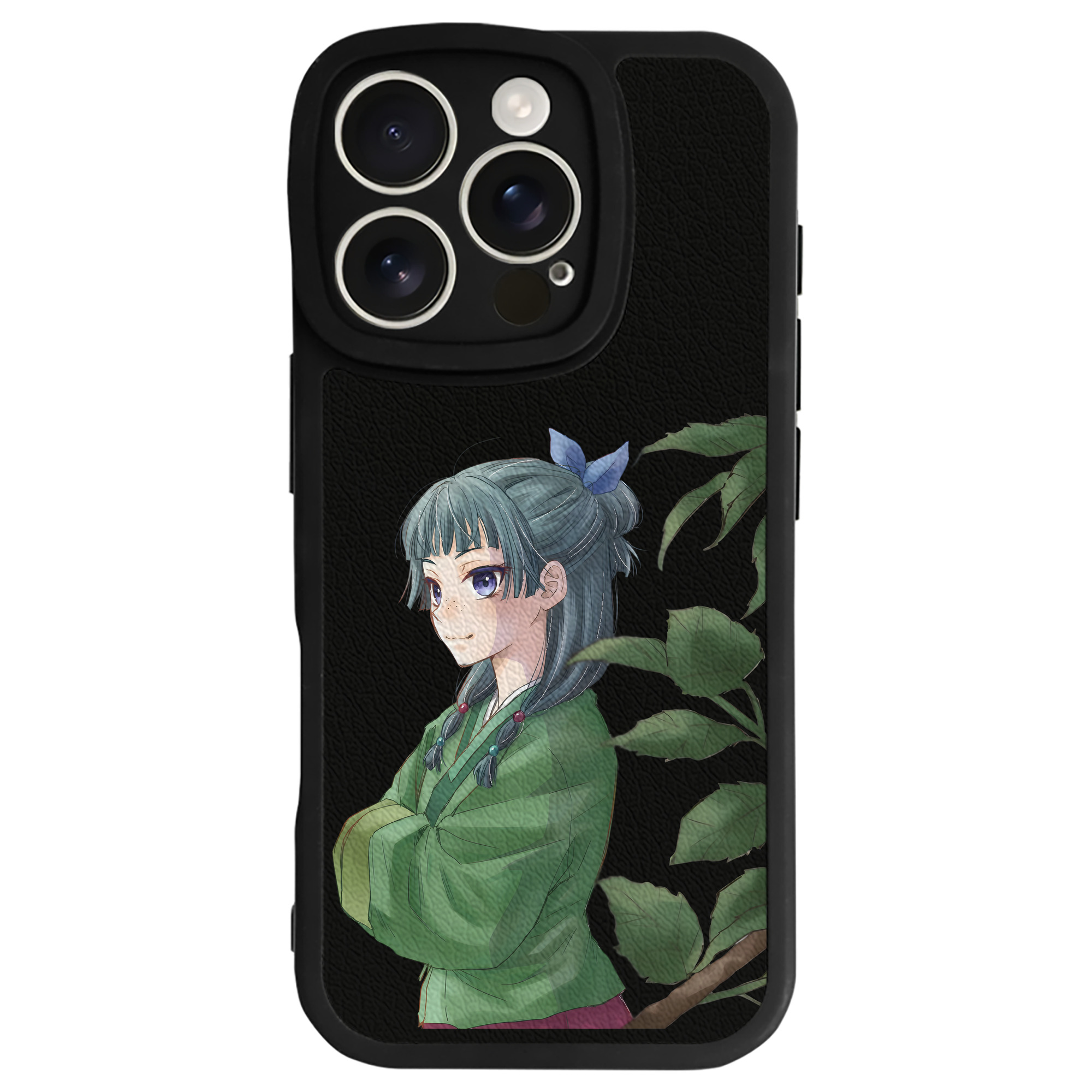 （画像用） 薬屋のひとりごと The Apothecary Diaries 【iPhone 16シリーズ対応】シリコンスマホケース（レザー調） 材質：シリコン
